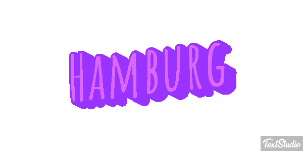 Hamburg テキスト効果