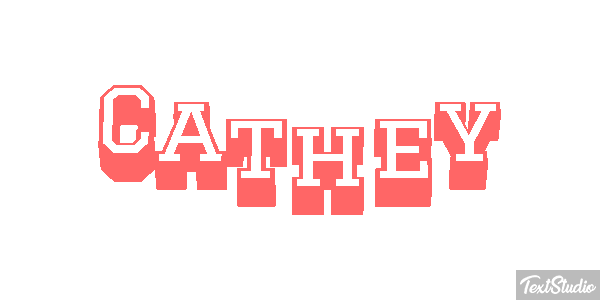 Cathey Texteffekt