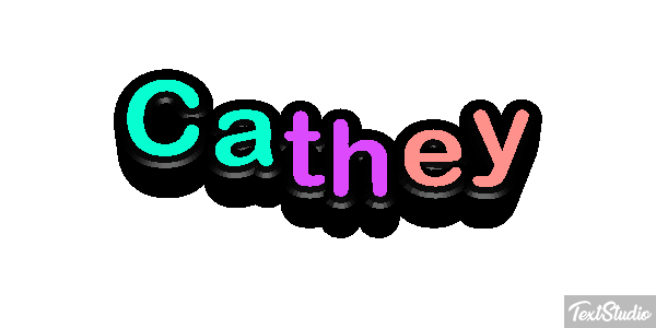 Cathey Texteffekt