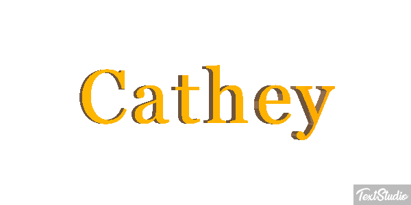 Cathey Texteffekt
