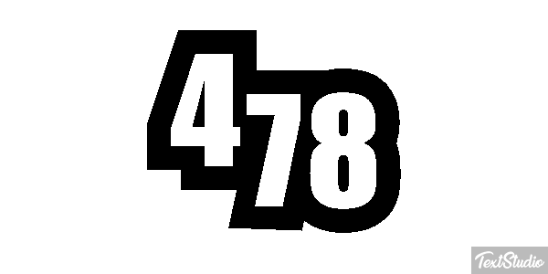 478 Texteffekt
