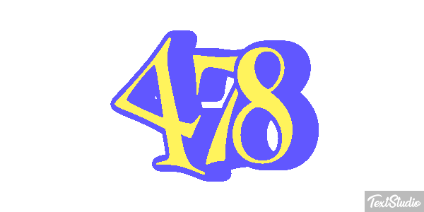 478 Texteffekt