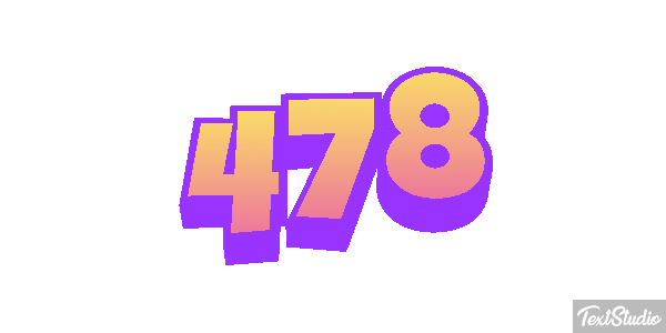478 Texteffekt