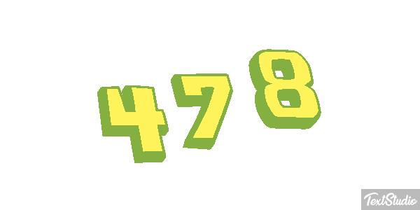 478 Texteffekt
