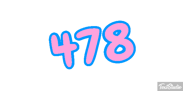 478 Texteffekt