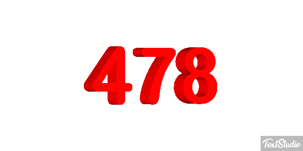 478 Texteffekt