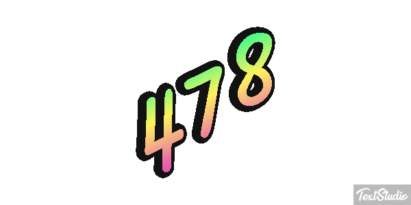 478 Texteffekt