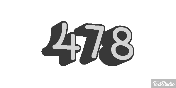 478 Texteffekt