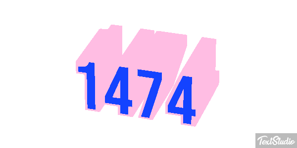 1474 テキスト効果