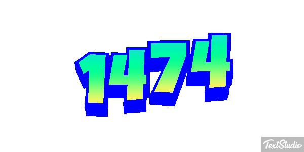 1474 テキスト効果