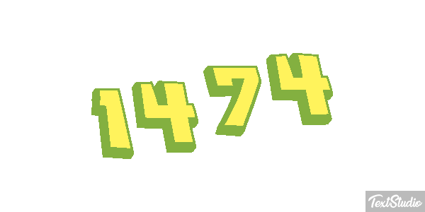 1474 テキスト効果
