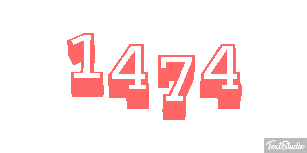 1474 テキスト効果
