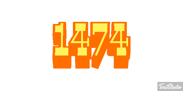 1474 テキスト効果