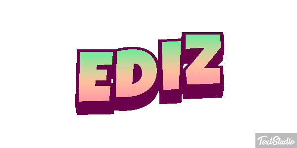 Ediz Tekst effect