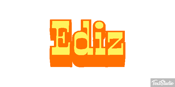 Ediz Tekst effect