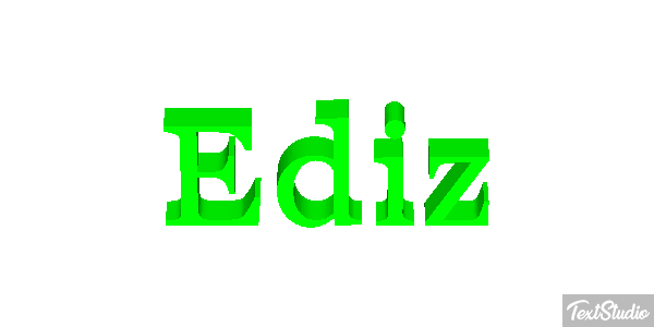 Ediz Tekst effect
