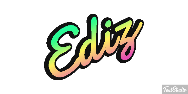 Ediz Tekst effect