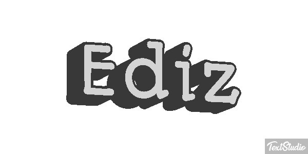 Ediz Tekst effect