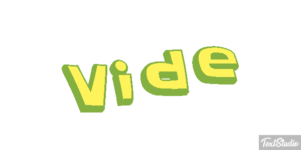 Vide Effet de texte