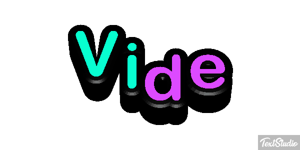 Vide Effet de texte