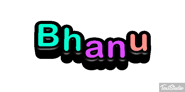 Bhanu Efeito do texto