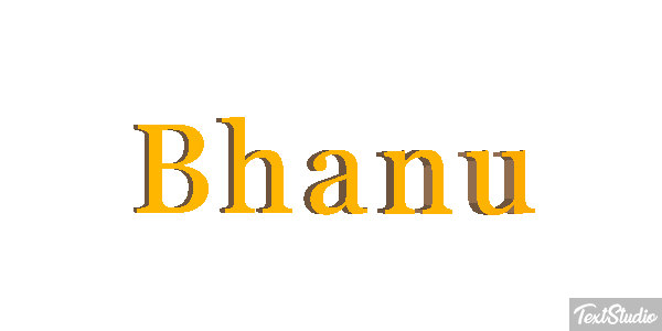 Bhanu Efeito do texto