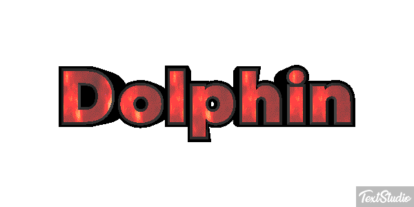 Dolphin Text effect