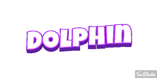 Dolphin Text effect