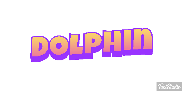 Dolphin Text effect