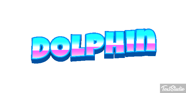 Dolphin Text effect