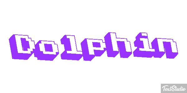 Dolphin Text effect