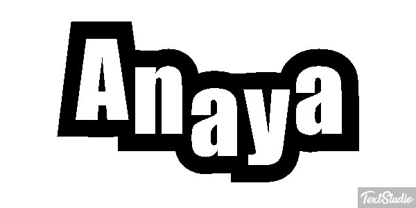 Anaya Effetto testo