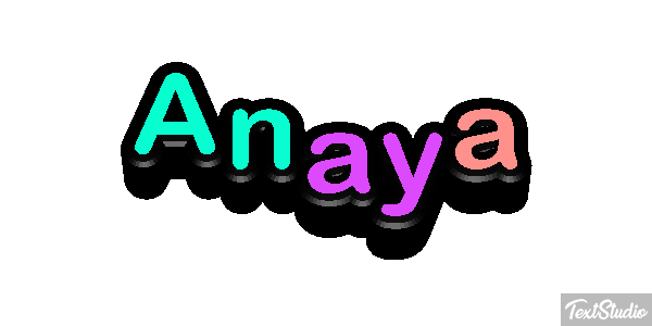 Anaya Effetto testo