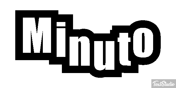 Minuto Efeito do texto