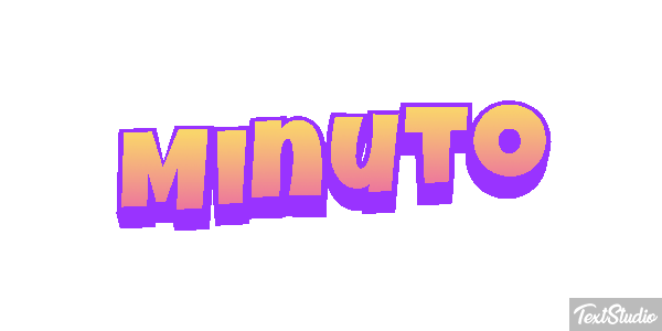 Minuto Efeito do texto