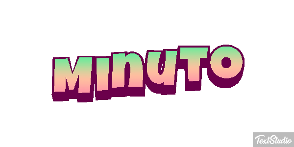 Minuto Efeito do texto