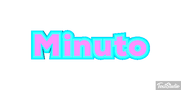 Minuto Efeito do texto