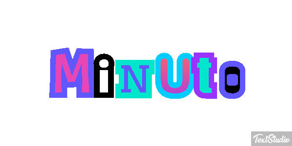 Minuto Efeito do texto