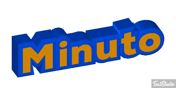 Minuto Efeito do texto