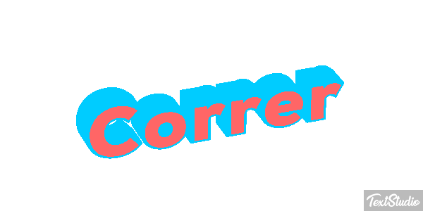 Correr Efecto de texto