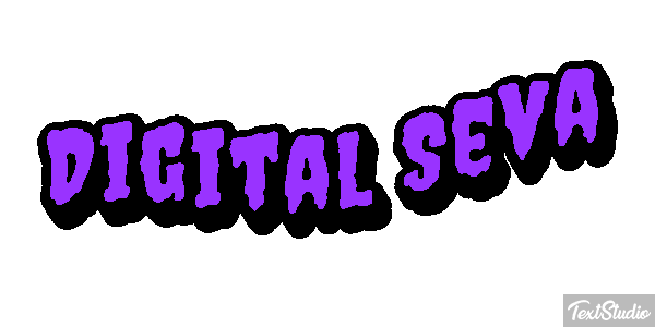 Digital Seva Text effect
