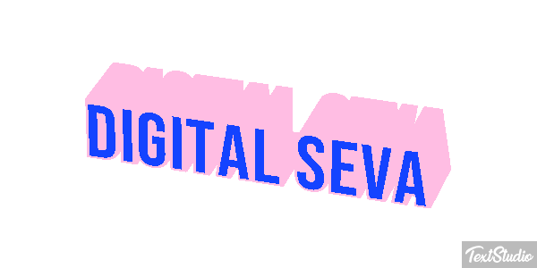 Digital Seva Text effect