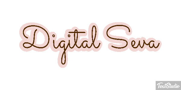 Digital Seva Text effect