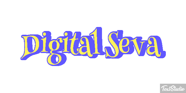 Digital Seva Text effect