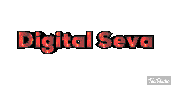Digital Seva Text effect