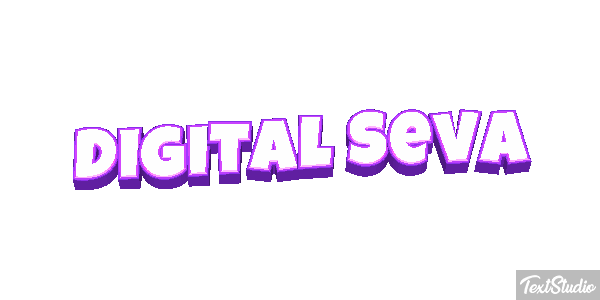 Digital Seva Text effect