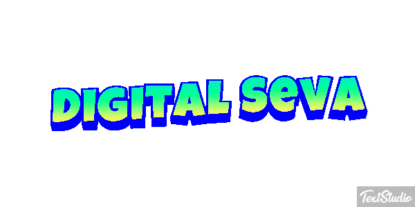 Digital Seva Text effect