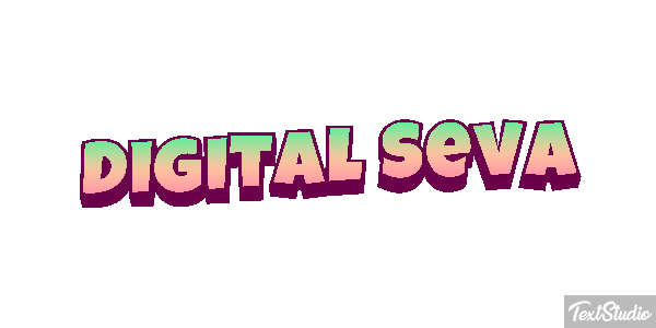Digital Seva Text effect