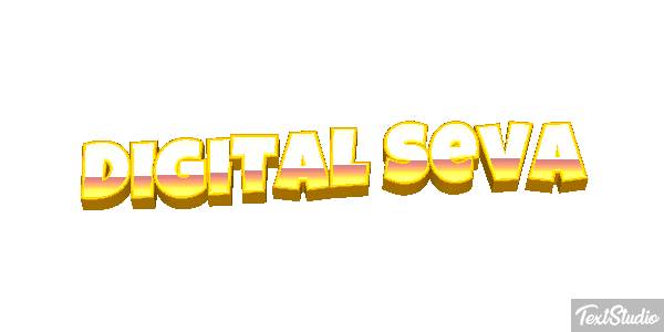 Digital Seva Text effect