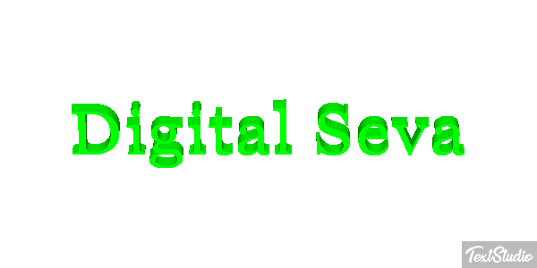 Digital Seva Text effect